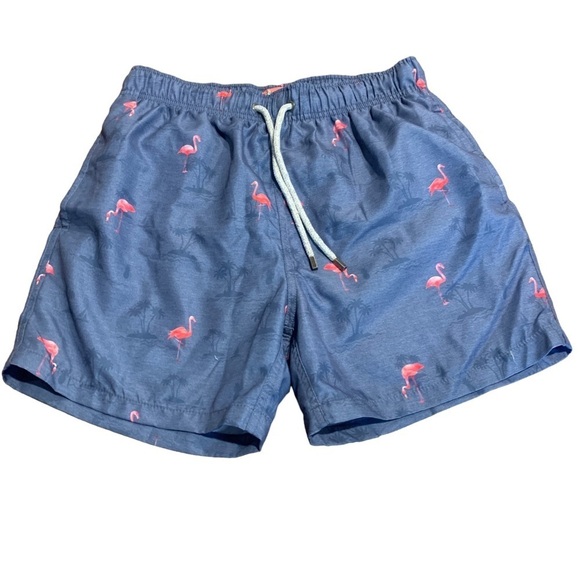 The Endless Summer Flamingo Swim Trunks Size Small - Picture 1 of 8